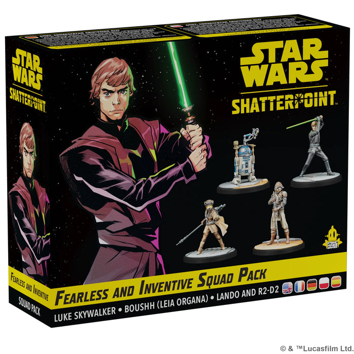 Fearless and Inventive (Jedi Luke Skywalker Squad Pack) - Star Wars Shatterpoint