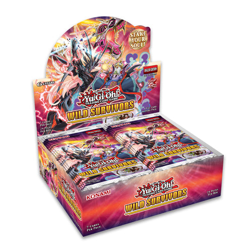 Wild Survivors Booster Box - Yu-Gi-Oh! Trading Card Game - Konami