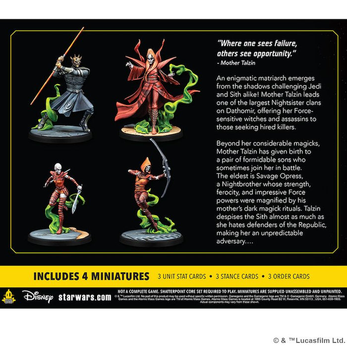 Witches of Dathomir (Mother Talzin) Squad Pack - Star Wars Shatterpoint