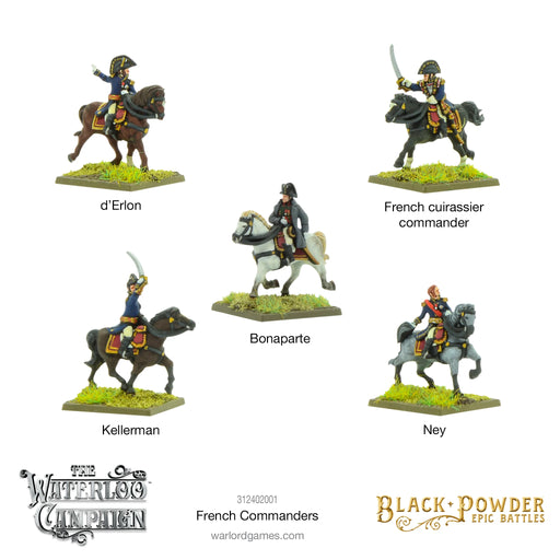 Napoleonic French Commanders - Black Powder Epic Battles - Warlord Games