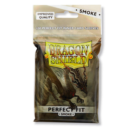 Dragon Shield Perfect Fit Smoke Toploader – Standard Size 100 - Arcane Tinmen