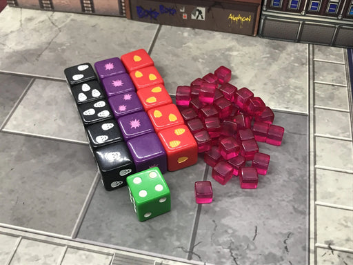 Bot War Dice and Energy Cube Set - Traders Galaxy