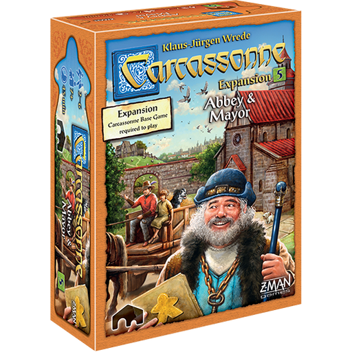 Carcassonne Expansion 5: Abbey & Mayor - Z-Man Games