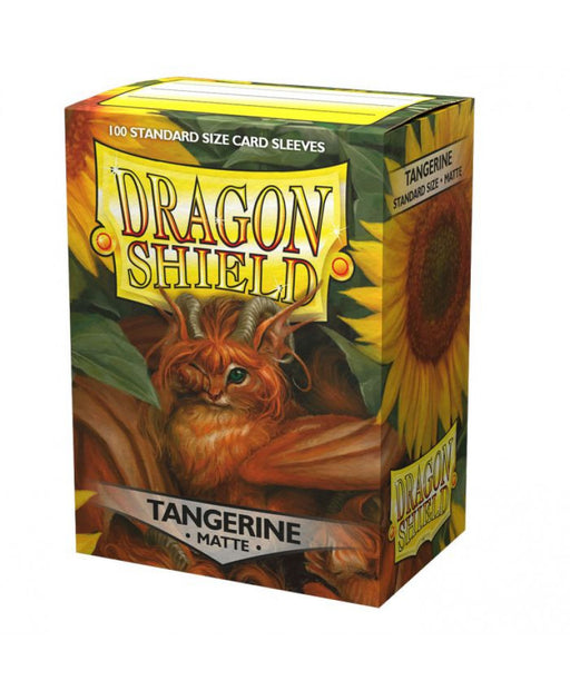 Dragon Shield Tangerine - Matte Sleeves - Standard Size (100) - Arcane Tinmen