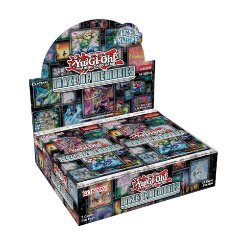 Maze of Memories Booster Box - Yu-Gi-Oh! Trading Card Game - Konami