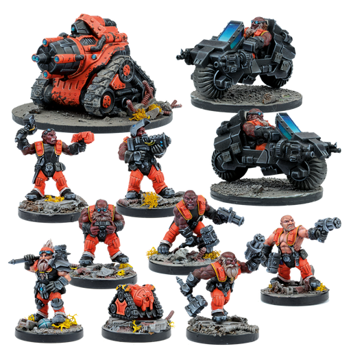Deadzone Forge Father Brokkrs Booster - Mantic Games