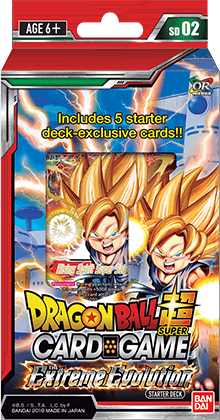 Dragon Ball Super Starter Deck The Extreme Evolution SD02 - Bandai