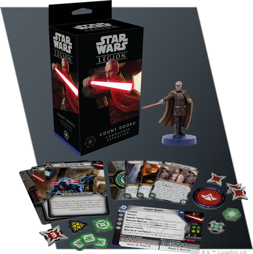 Star Wars Legion Count Dooku Commander Expansion - Atomic Mass Games