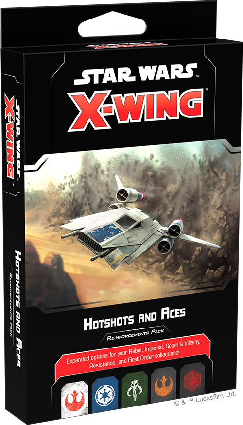 Star Wars X-Wing: Hotshots and Aces Reinforcements Pack - Atomic Mass Games