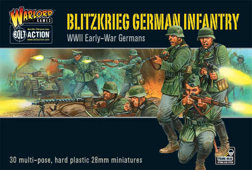 Bolt Action: Blitzkrieg German Infantry plastic boxed set - Warlord Games