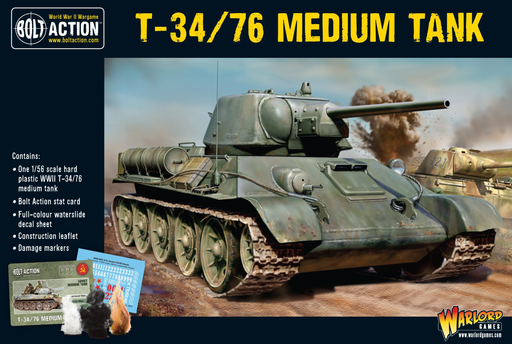 Bolt Action: T34/76 Medium Tank - Warlord Games
