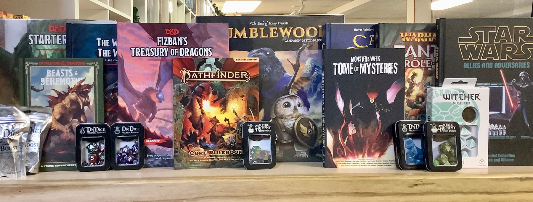 Books to gift the roleplayer in your life this Christmas