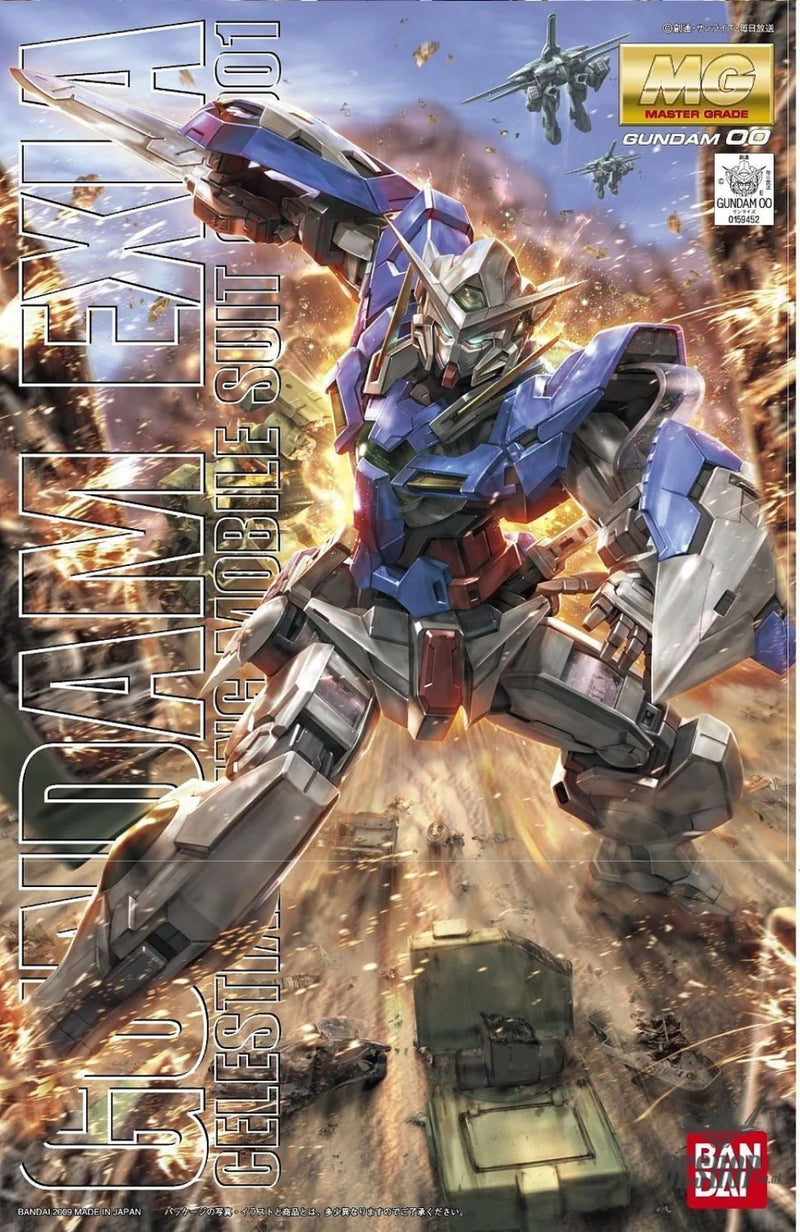 Gunpla Model Kit - 1/100 MG Gundam Exia - Bandai Hobby