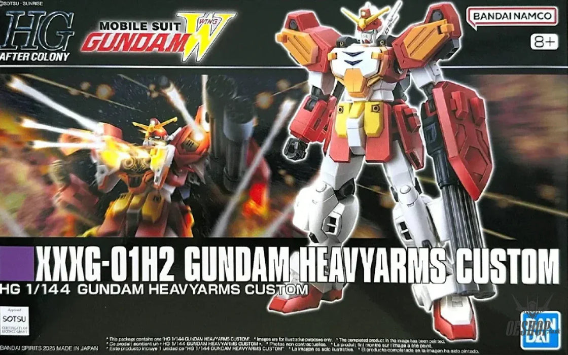 Gunpla Model Kit -  HGAC 1/144 Gundam Heavy Arms Custom