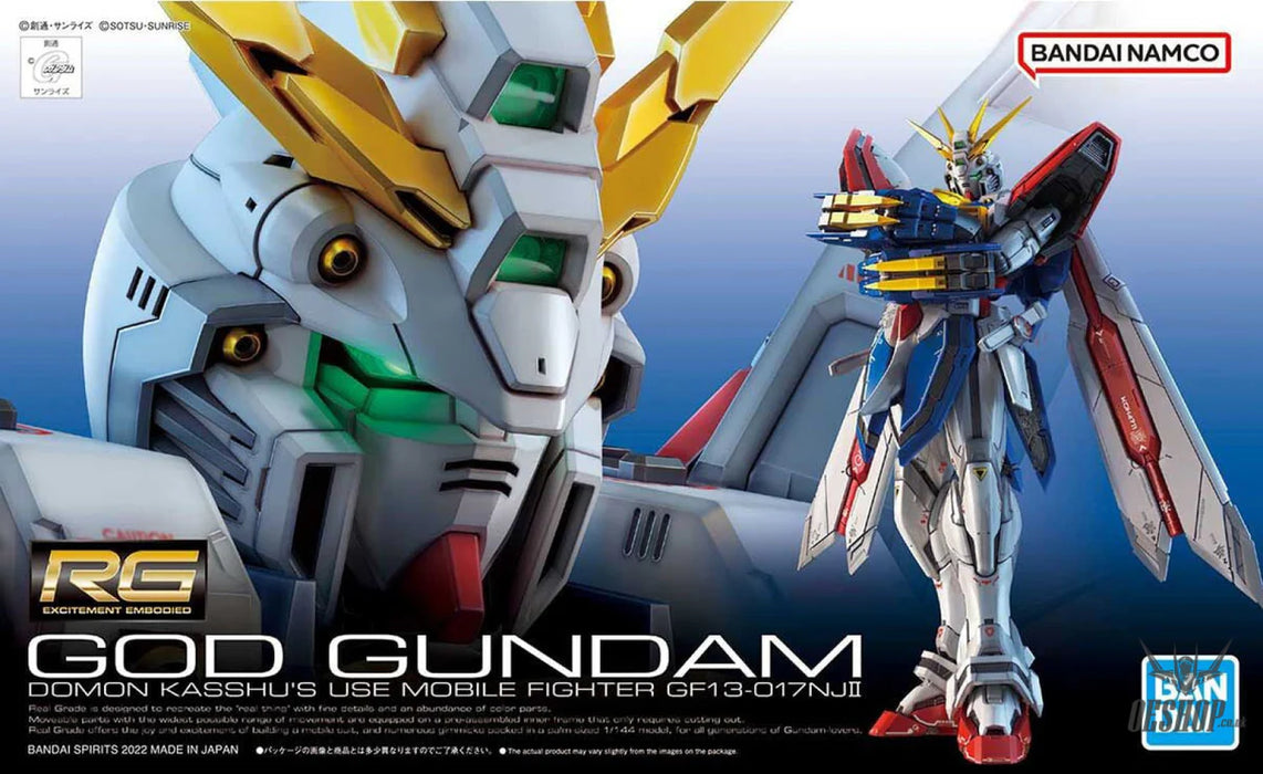 Gunpla Model Kit - RG 1/144 God Gundam