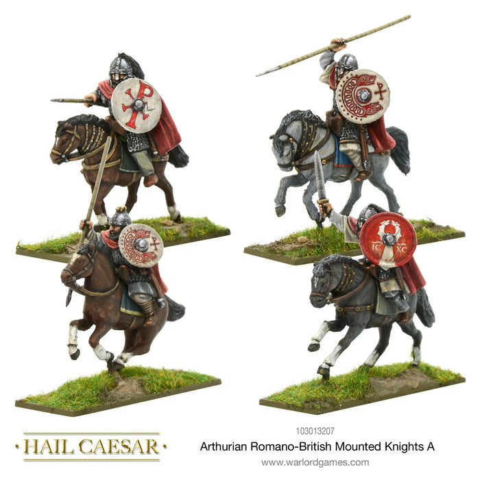 Hail Caesar - Arthurian Romano-British mounted knights A - Warlord Games