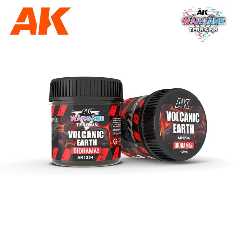 AK Interactive Diorama - Volcanic Earth 100 ml - AK Interactive