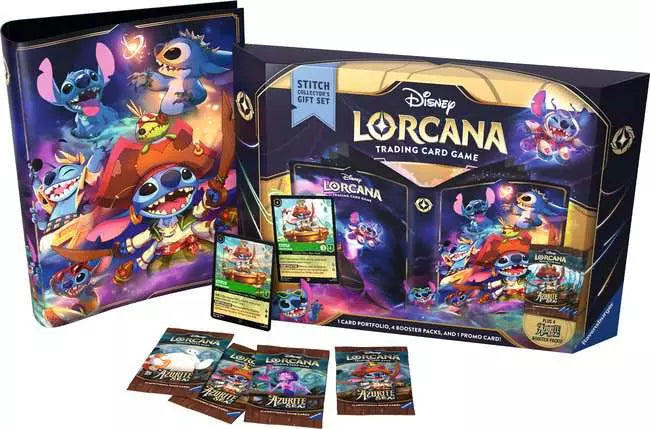 Disney Lorcana: Azurite Sea Stitch Collectors Gift Set - Ravensburger
