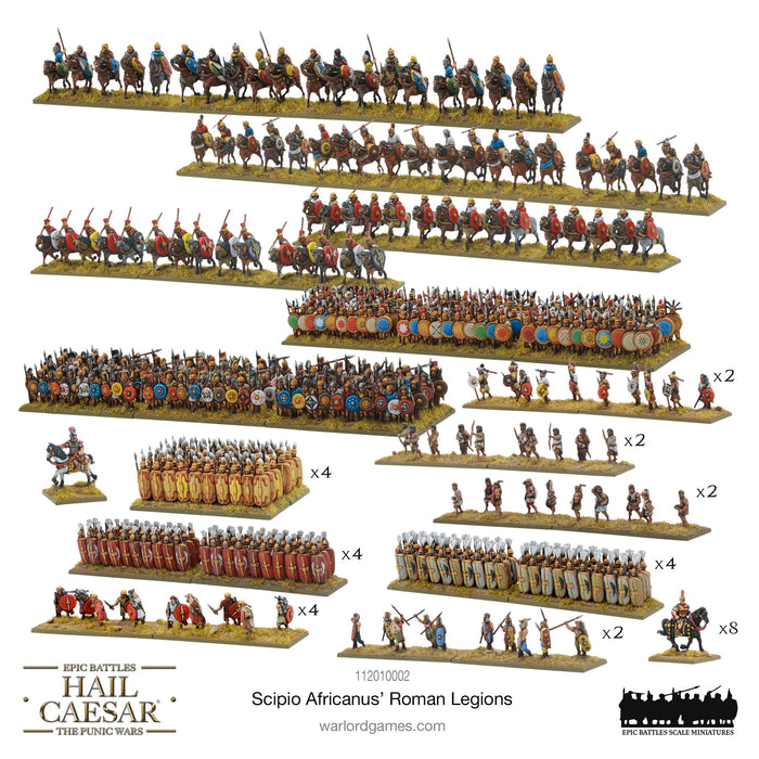 Hail Caesar Epic Battles: Scipio Africanus' Roman Legions