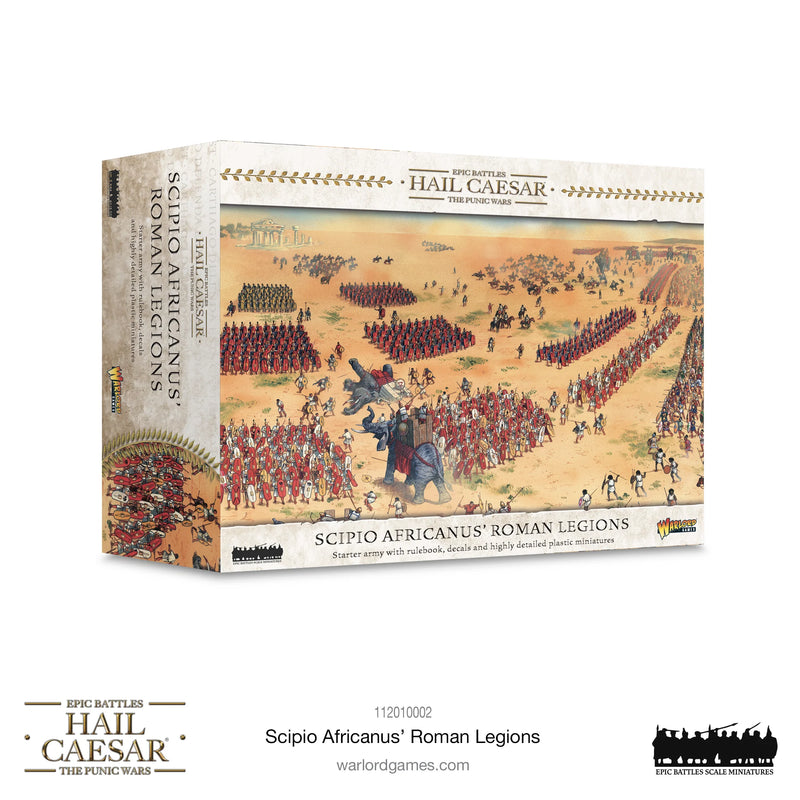 Hail Caesar Epic Battles: Scipio Africanus' Roman Legions - Warlord Games