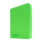 12-Pocket Exo-Tec Zip Binder Neon Green - Vault X - Vault X