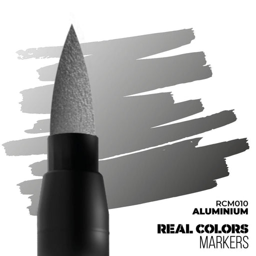 Real Colours Markers - Aluminium - AK Interactive