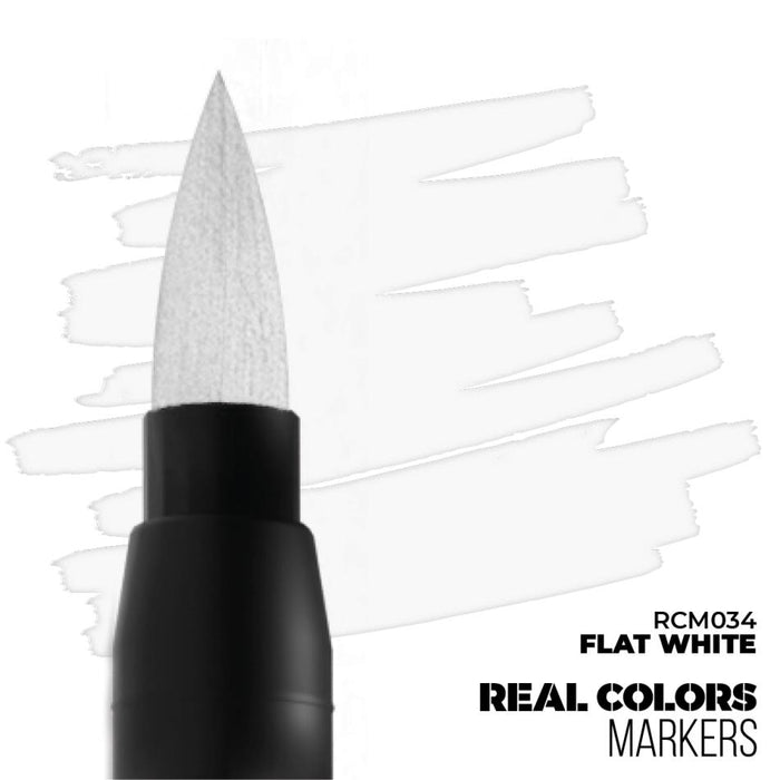 Real Colours Markers - Flat White