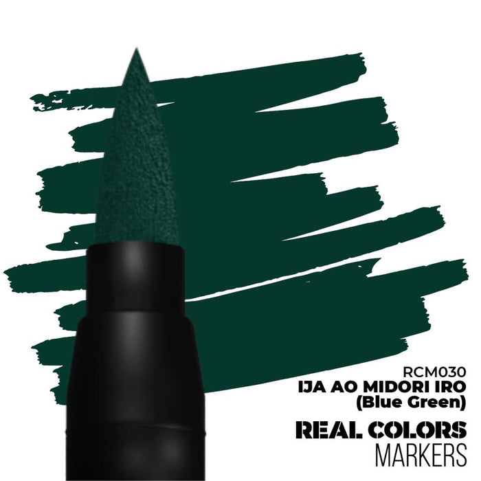 Real Colours Markers - Ija Ao Midori Iro (blue Green)