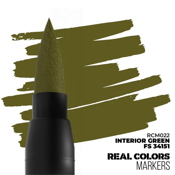 Real Colours Markers -  Interior Green Fs 34151 - AK Interactive