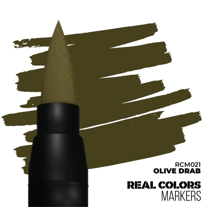 Real Colours Markers - Olive Drab - AK Interactive