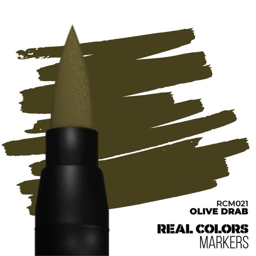 Real Colours Markers - Olive Drab - AK Interactive