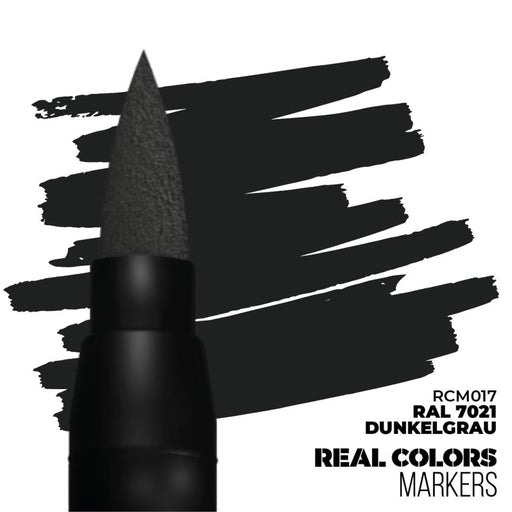 Real Colours Markers - Ral 7021 Dunkelgrau - AK Interactive