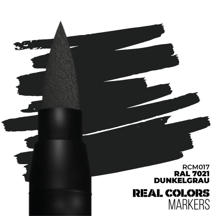 Real Colours Markers - Ral 7021 Dunkelgrau - AK Interactive