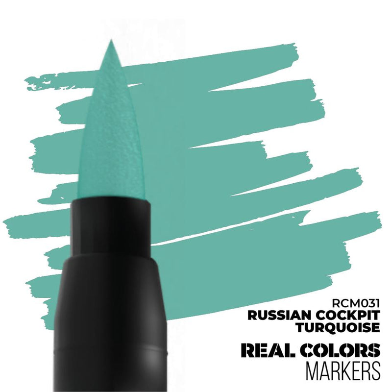 Real Colours Markers - Russian Cockpit Torquoise - AK Interactive