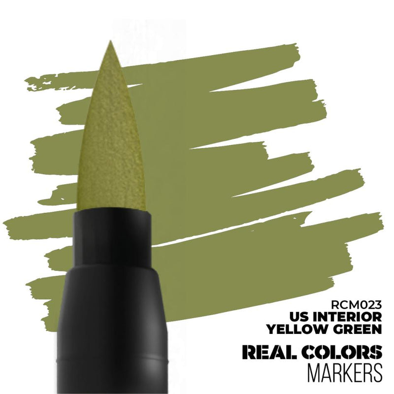 Real Colours Markers - Us Interior Yellow Green