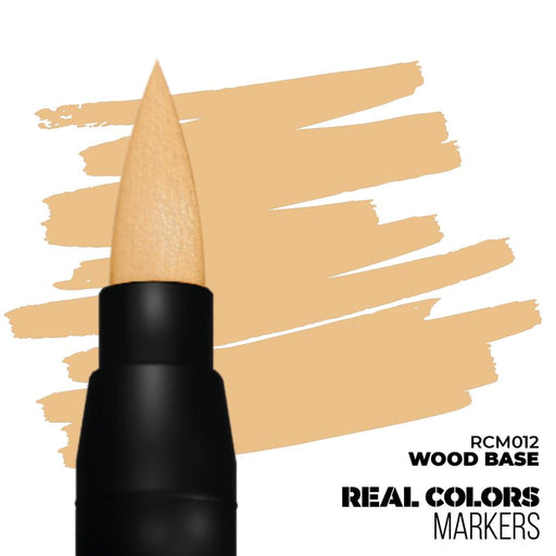 Real Colours Markers -  Wood Base - AK Interactive