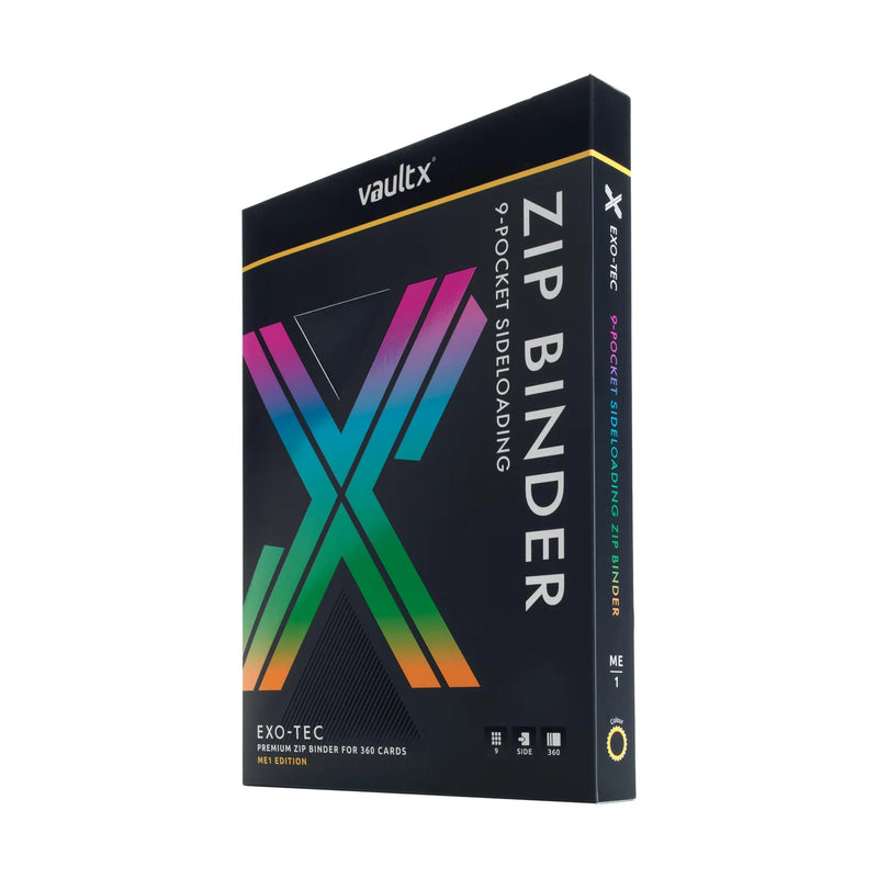 ME1 9-Pocket Exo Tec Zip Binder - Vault X