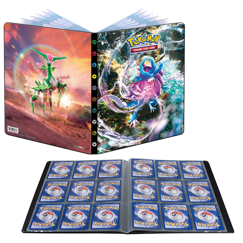 Temporal Forces 9-Pocket Portflio - Scarlet & Violet 5 - Pokemon Trading Card Game - Ultra Pro