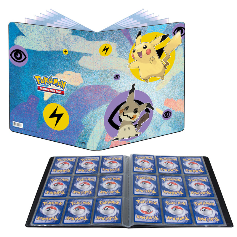 Pikachu & Mimikyu 9-Pocket Portfolio for Pokemon