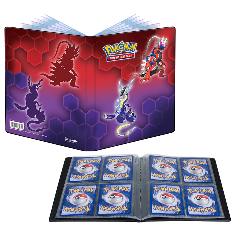Koraidon & Miraidon 4-Pocket Portfolio for Pokemon