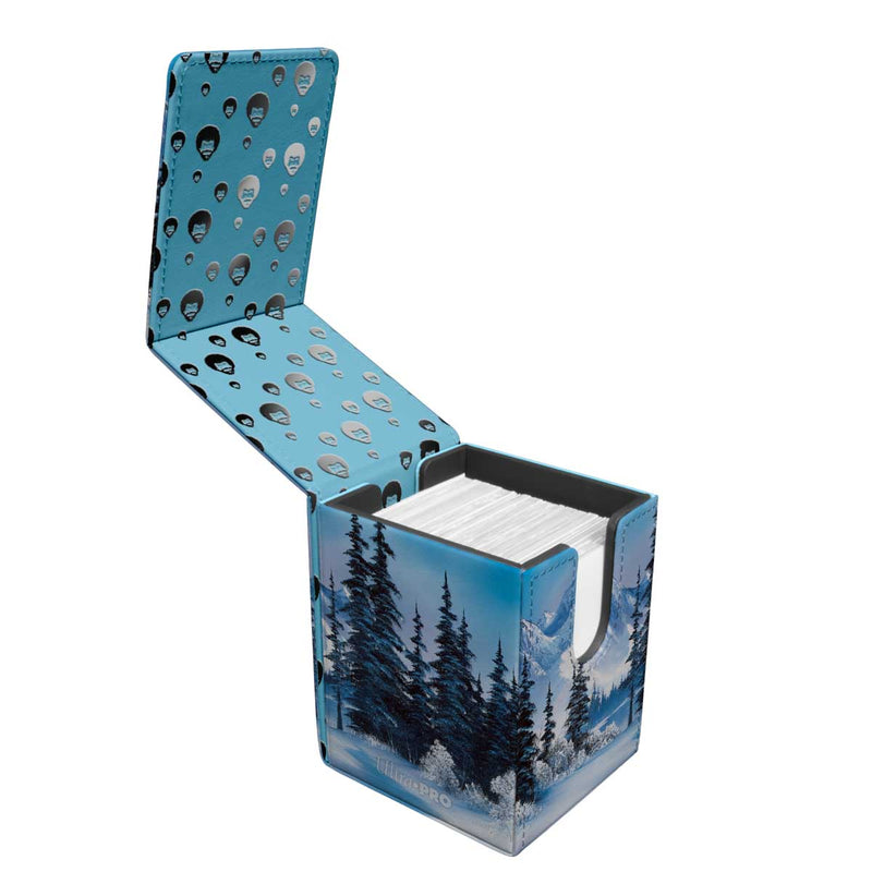 Bob Ross - Winter Paradise Alcove Flip Deck Box for Tabletop Gaming