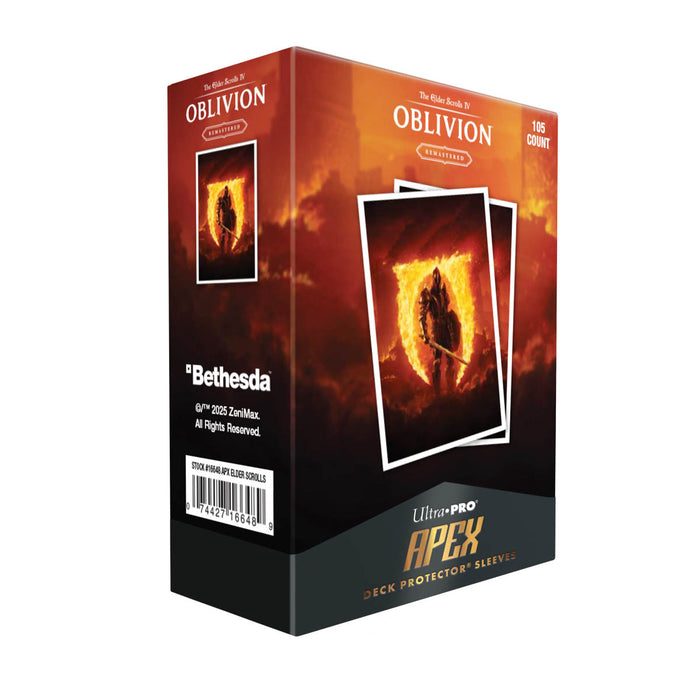 The Elder Scrolls IV: Oblivion Remastered 105ct APEX Deck Protector Sleeves for Tabletop Gaming