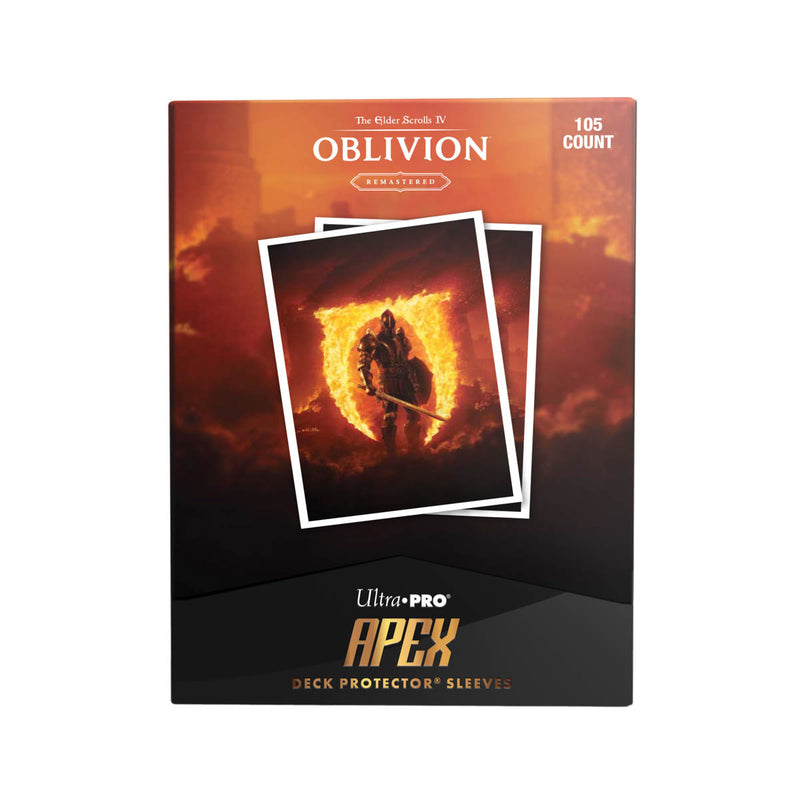 The Elder Scrolls IV: Oblivion Remastered 105ct APEX Deck Protector Sleeves for Tabletop Gaming - Ultra Pro