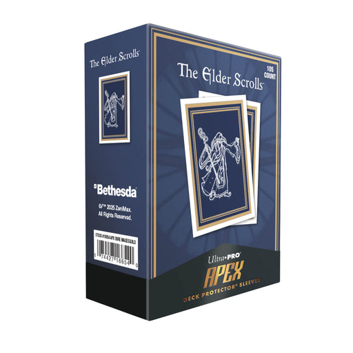 The Elder Scrolls - Mages Guild 105ct APEX Deck Protector Sleeves for Tabletop Gaming - Ultra Pro