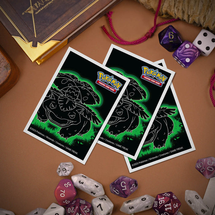 Neon Kanto 105ct APEX Deck Protector Sleeves Venusaur for Pokémon