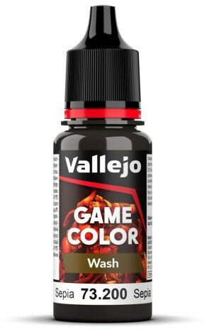 AV Vallejo Game Color 18ml - Wash - Sepia
