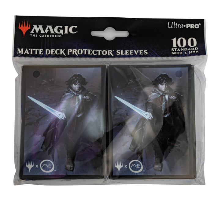 The Lord of the Rings: Tales of Middle-earth 100ct Deck Protector Sleeves A - Featuring: Frodo for Magic: The Gathering
