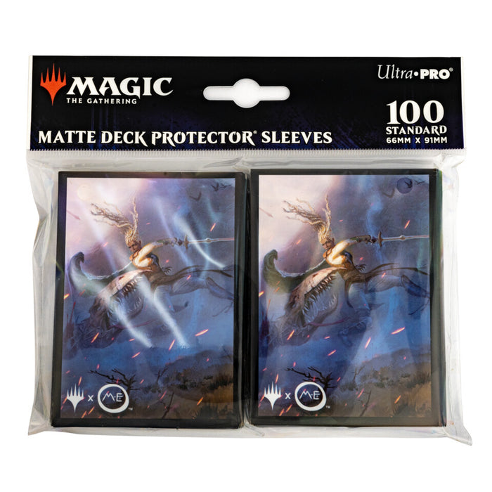 The Lord of the Rings: Tales of Middle-earth 100ct Deck Protector Sleeves B - Featuring: Eowyn for Magic: The Gathering
