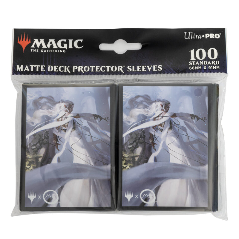The Lord of the Rings: Tales of Middle-earth 100ct Deck Protector Sleeves C - Featuring: Galadriel for Magic: The Gathering