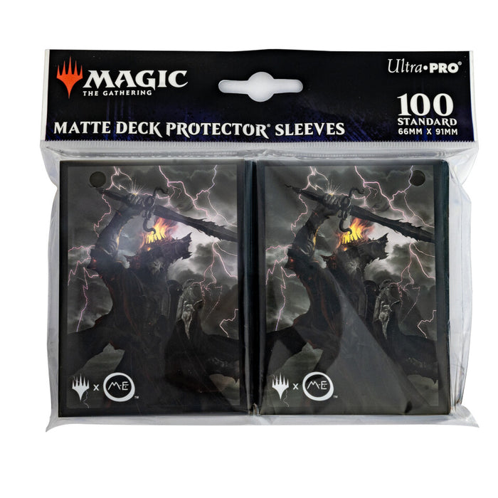 The Lord of the Rings: Tales of Middle-earth 100ct Deck Protector Sleeves D - Featuring: Sauron for Magic: The Gathering